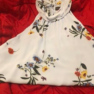XL Sleeveless Turtleneck Blouse
